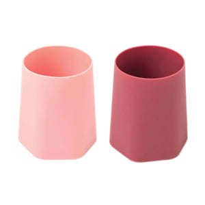 Tiny Twinkle's Silicone Training Cups 2Pack - Bloom 