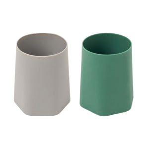 Tiny Twinkle's Silicone Training Cups 2Pack - Safari