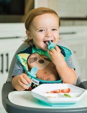 Load image into Gallery viewer, Tiny Twinkle Grow with Me Feeding Set Mint
