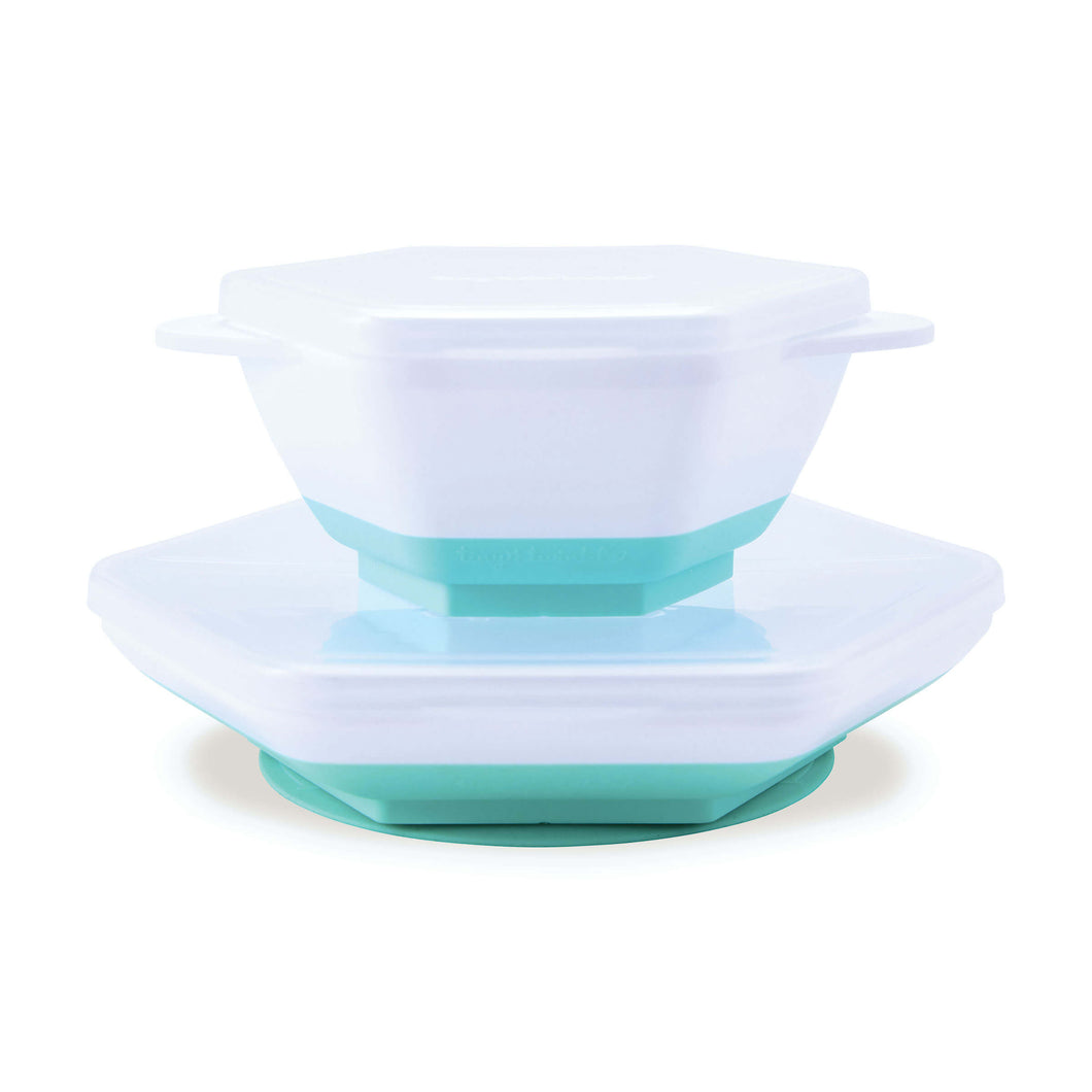 Tiny Twinkle Grow with Me Feeding Set Mint