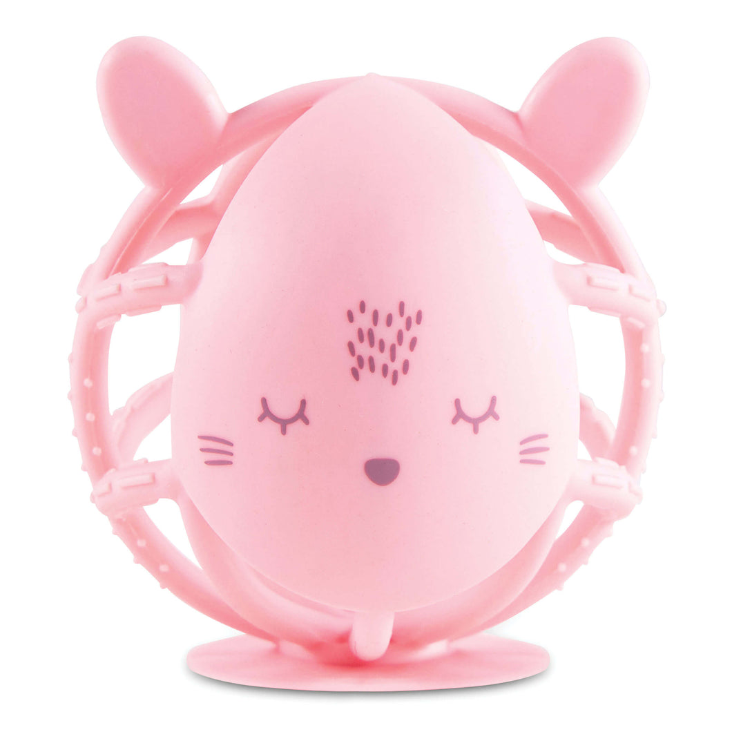 Tiny Twinkle Teether Toy Rose Bunny