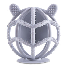 Load image into Gallery viewer, Tiny Twinkle Silicone Teething Toy - Grey Bunny
