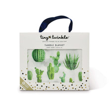 Load image into Gallery viewer, Tiny Twinkle Swaddle Blanket Cacti
