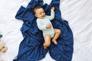 Tiny Twinkle Swaddle Blanket Constellation