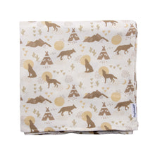 Load image into Gallery viewer, Tiny Twinkle Swaddle Blanket Coyote
