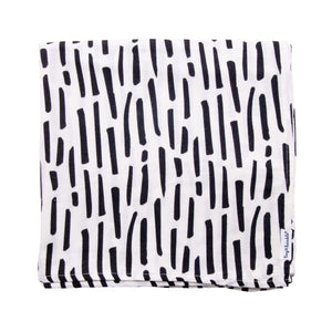 Tiny Twinkle Swaddle Blanket Ink Strokes