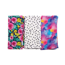 Load image into Gallery viewer, Tiny Twinkle Swaddle Blanket Painted Peony
