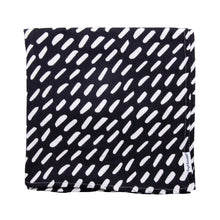 Load image into Gallery viewer, Tiny Twinkle Swaddle Blanket White Dash
