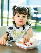 Load image into Gallery viewer, Tiny Twinkle Mess-proof Easy Bib Bonjour
