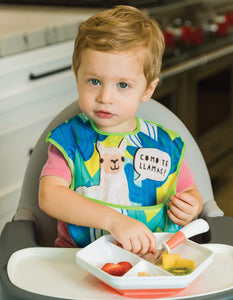 Tiny Twinkle Mess-proof Easy Bib Como Te Llamas