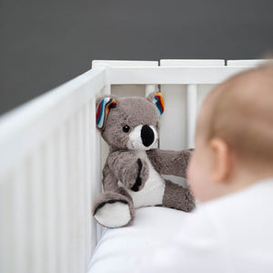 Zazu Baby Sleep Soothers Coco the Koala - in crib