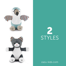 Load image into Gallery viewer, Zazu Clapping Soft Toy Chloe the Cat and Timo the Toucan
