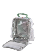 Load image into Gallery viewer, Citron - Super-Duper Lunch Backpack With Side Bottle Pocket Dino Opened
